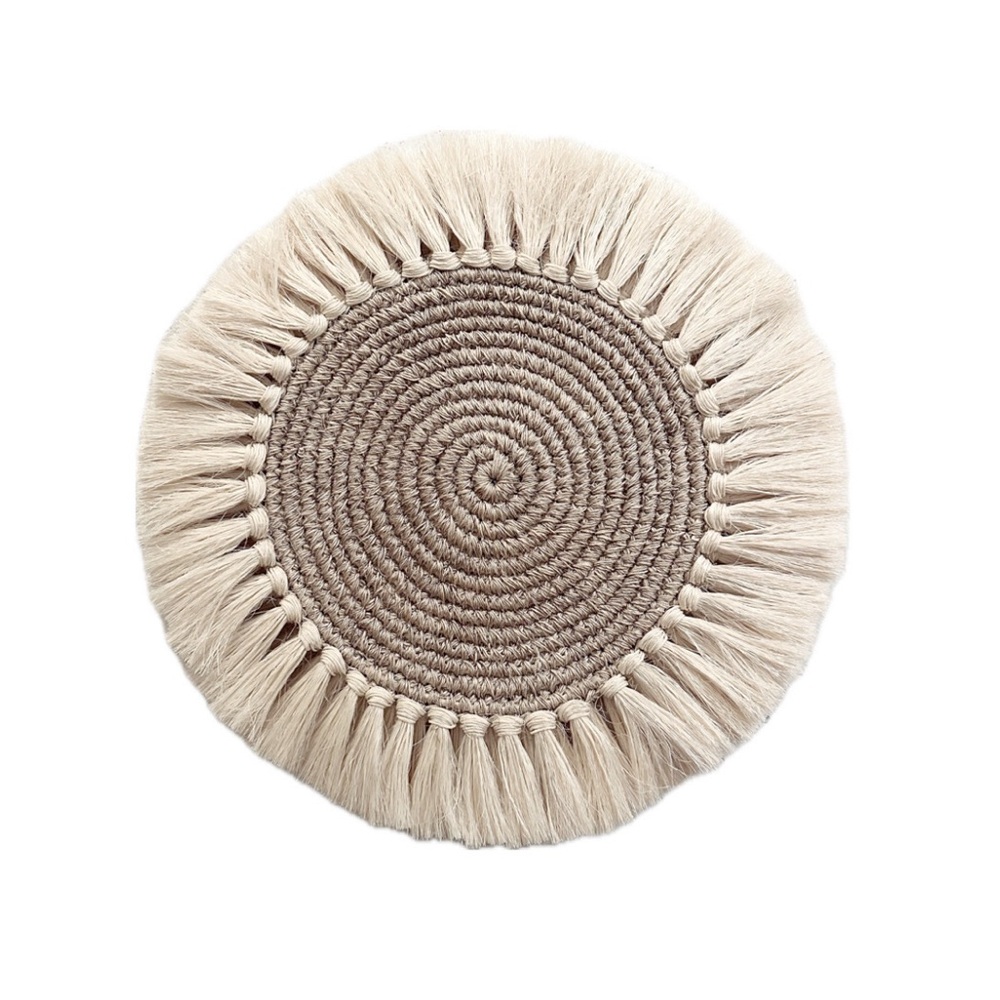 Artisanal handmade set of 4 placemats Colombian custom made